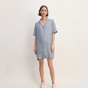 Everlane The Linen Shirtdress